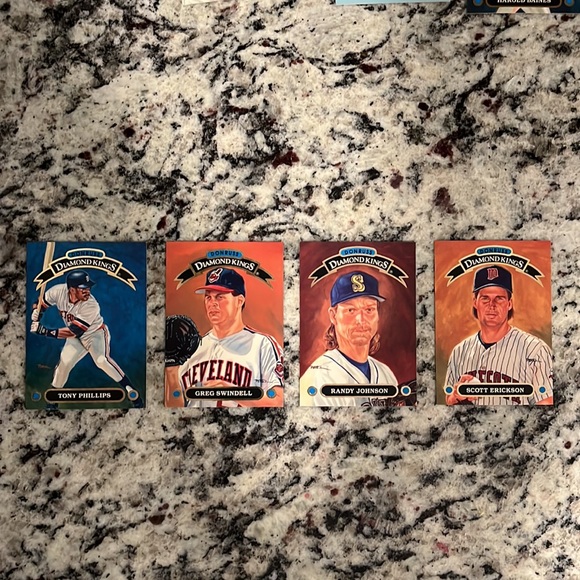 1991 Donruss Diamond Kings Rare baseball card set in excellent condition. - Picture 2 of 9